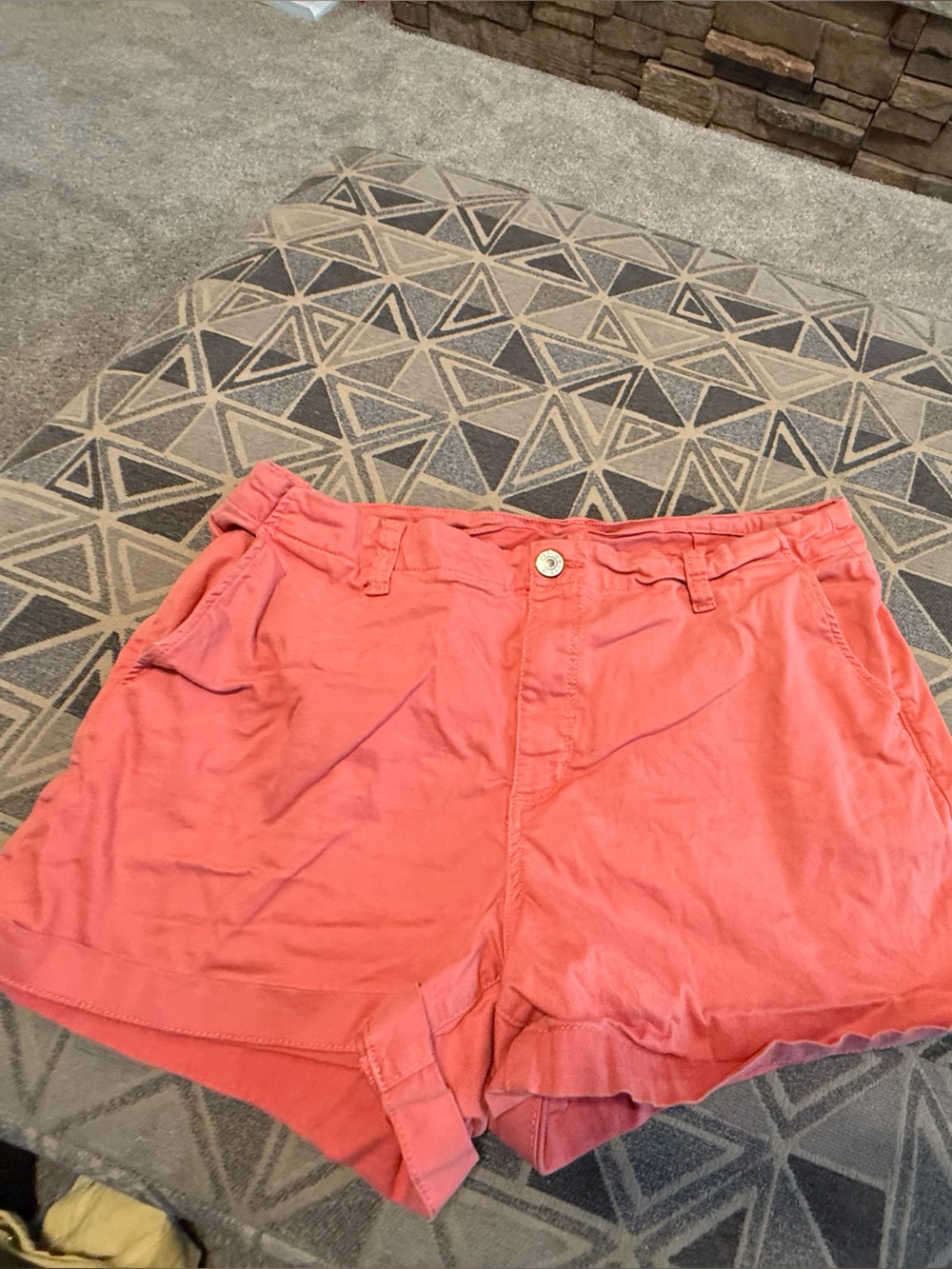 STS Blue Coral Pink Cotton Jean-Style Women's Shorts